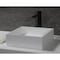 Alfi Brand 14" Square White Matte Solid Surface Resin Sink ABRS14S - alternate 1